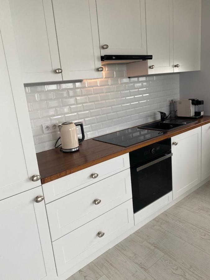 Apartament Blekitny Przy Latarni Ujście-Darłowskie Exteriör bild